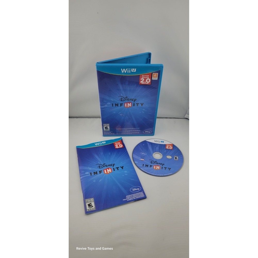 Disney Infinity 2.0 Edition Nintendo Wii U, 2014 CIB Complete Tested and Working - Picture 1 of 8